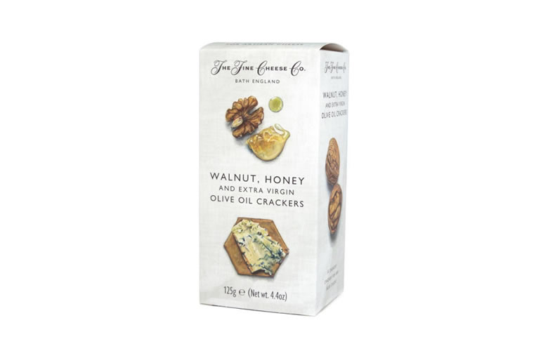  The Fine Cheese Co. Walnut, Honey and Extra Virgin Olive Oil Crackers 