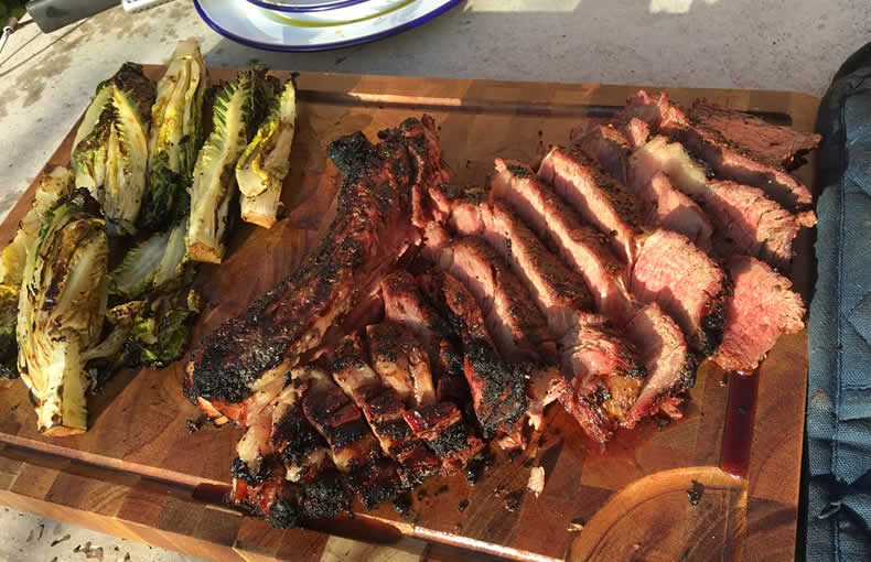 Côte De Boeuf on the BBQ