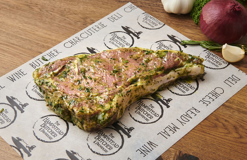 Veal Chop in a Marinade