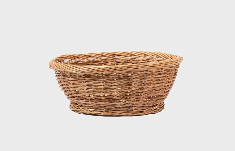 Small Round Wicker Basket